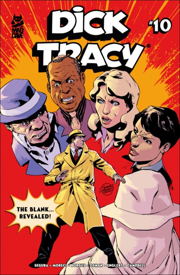 Dick Tracy (2024) issue 10 Geraldo Borges Cover