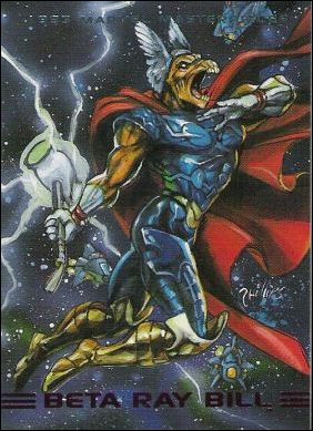1993 Marvel Masterpieces (Base Set) card 77 Beta Ray Bill