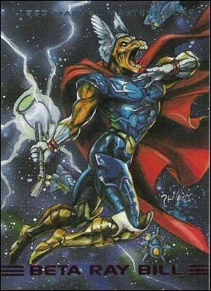 1993 Marvel Masterpieces (Base Set) card 77 Beta Ray Bill