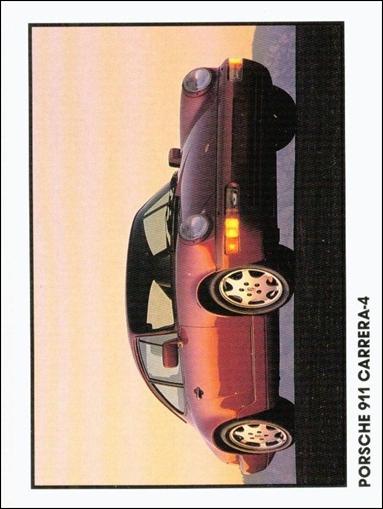 Sports Cars (1989)  (Base Set) card 28 Porsche 911 Carrera-4