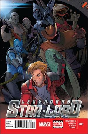 Legendary Star-Lord issue 6 Paco Medina Cover