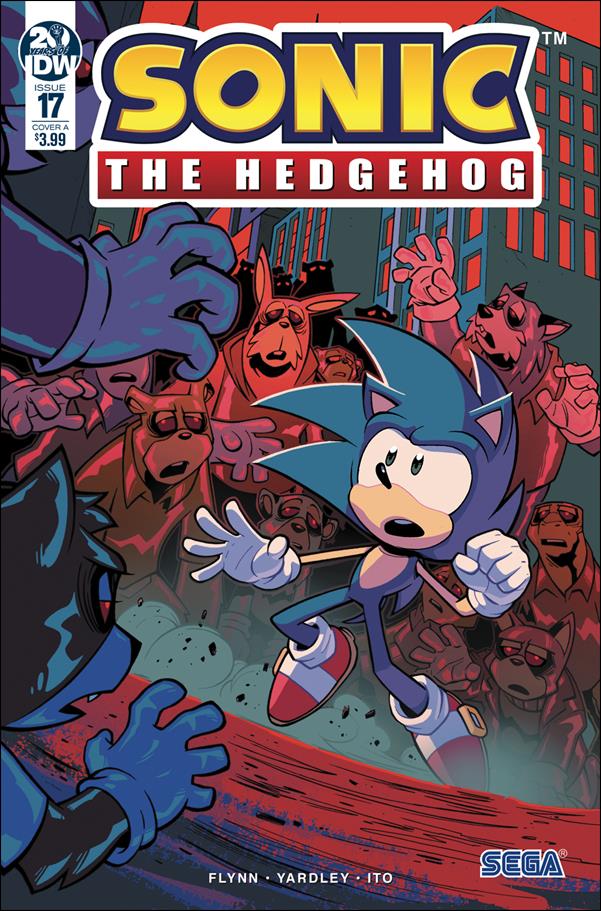 Sonic the Hedgehog (2018) issue 17 Jack Lawrence Cover