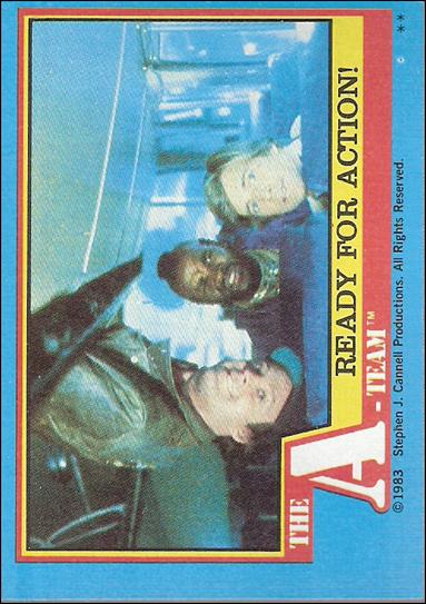 A-Team (Base Set) card 19 Ready for Action!