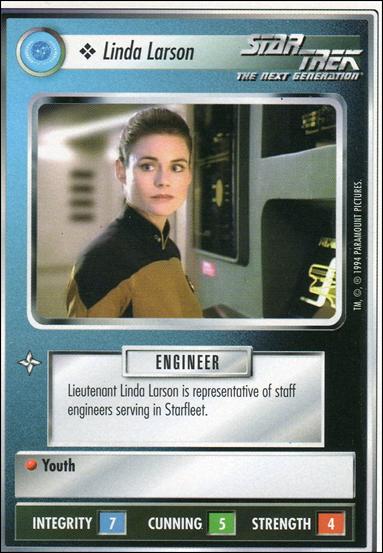 Star Trek: Premiere Unlimited (Base Set) card 220 Linda Larson  