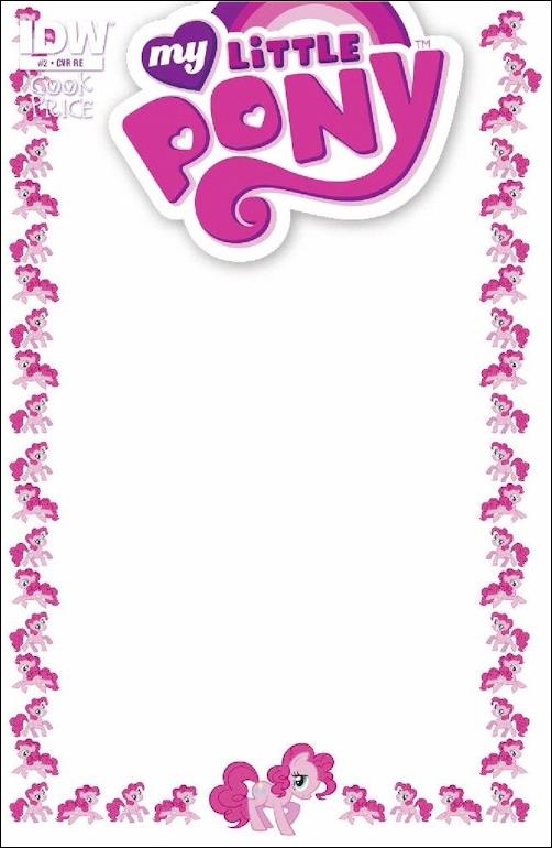 My Little Pony: Friendship is Magic issue 2-L Larry's and Jetpack Comics Blank Cover 