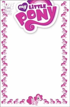 My Little Pony: Friendship is Magic issue 2-L Larry's and Jetpack Comics Blank Cover 