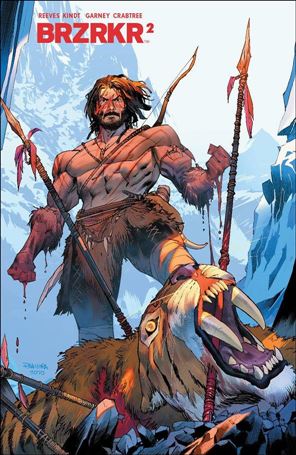BRZRKR issue 2-J Dan Mora Cover (2nd Printing)