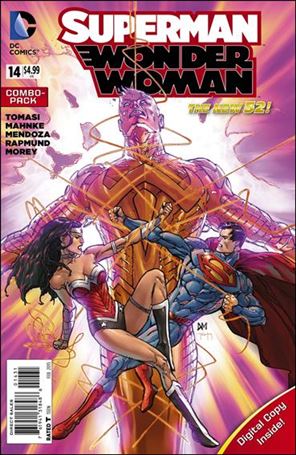 Superman/Wonder Woman issue 14-C Unbagged Doug Mahnke Cover Combo Pack