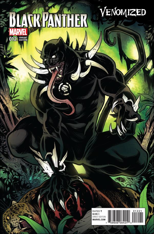 Black Panther (2016) issue 12-B Elizabeth Torque Venomized Cover