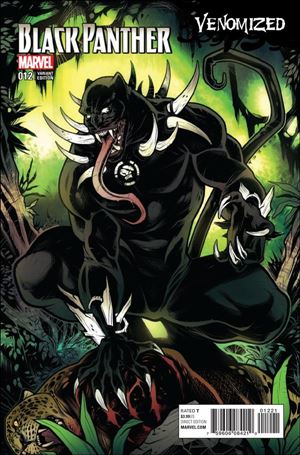 Black Panther (2016) issue 12-B Elizabeth Torque Venomized Cover
