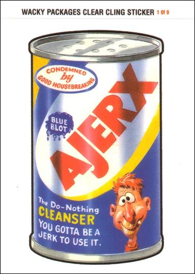Wacky Packages All-New: Series 2 (Cling Subset)  card 1 Ajerx