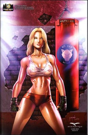 Grimm Fairy Tales Presents Code Red issue 5-F Jason Metcalf WW Minneapolis/Atlanta Naughty 1/250