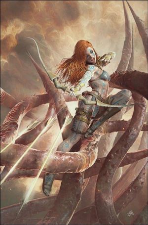 Red Sonja (2023) issue 18-J Björn Barends Virgin 1:15 Cardstock Cover