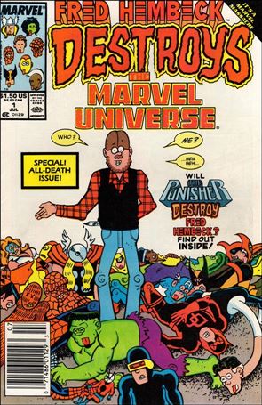 Fred Hembeck Destroys the Marvel Universe Cover Image 1