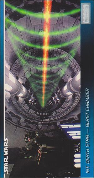 Star Wars Widevision (Base Set) card 53 Int. Death Star - Blast Chamber