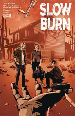 Slow Burn issue 3-B Antonio Fuso Cover