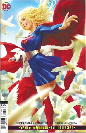 Supergirl (2016) issue 34-B Derrick Chew Cardstock Cover
