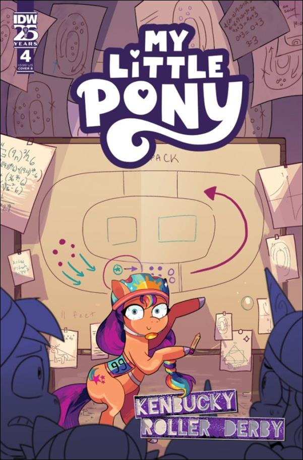 My Little Pony: Kenbucky Roller Derby issue 4-B Gigi Dutreix Cover