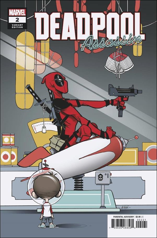 Deadpool: Assassin issue 2-B Gustavo Duarte Cover