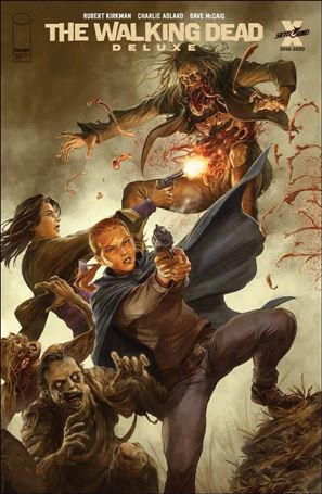 Walking Dead Deluxe issue 14-C Dave Rapoza Cover