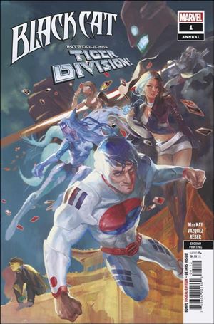 Black Cat Annual (2021) issue 1-E Sanghan Yune Cover (2nd Printing)