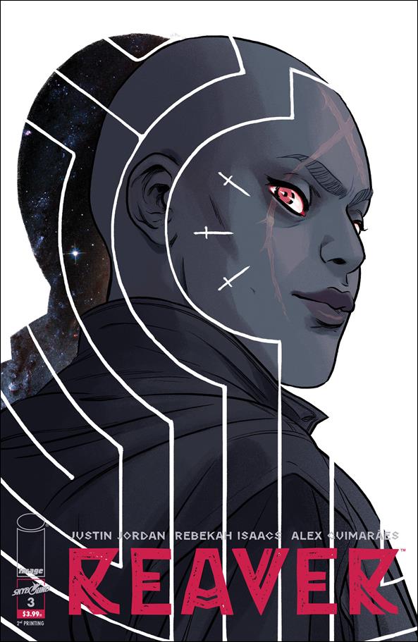 Reaver issue 3-B 2nd Printing Cover
