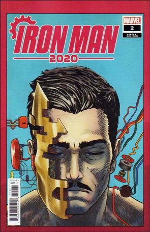 Iron Man 2020 (2020) issue 2-B Superlog Cover