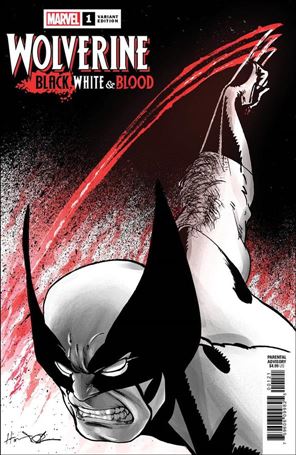 Wolverine: Black, White & Blood issue 1-E Howard Chaykin 1:100 Cover