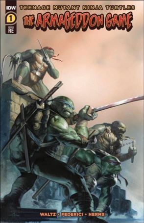 Teenage Mutant Ninja Turtles: The Armageddon Game (9/2022) issue 1-D Gabriele Dell’Otto Cover 