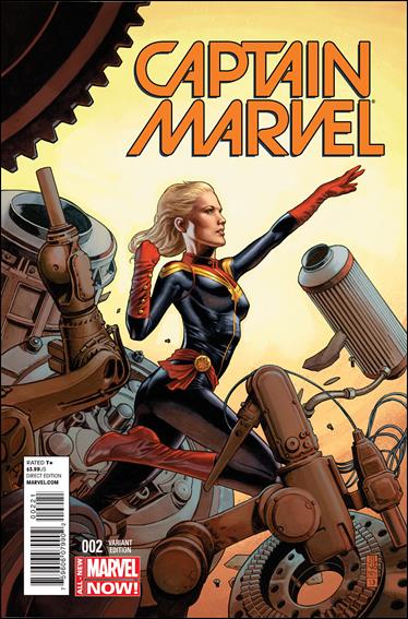 Captain Marvel (2014) issue 2-B J.G. Jones 1:50 Cover