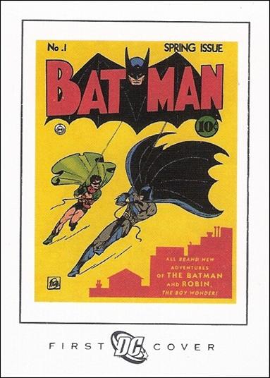 DC Legacy (First Title Covers Subset) card FC2 Batman #1