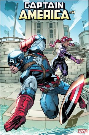 Captain America (2018) issue 24-D Ed McGuinness Fortnite Cover