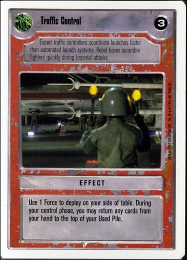 Star Wars: Premiere Unlimited (Base Set) card 224 Traffic Control