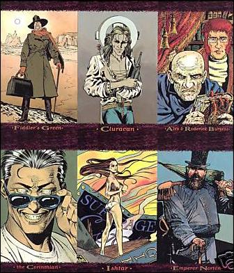 Sandman Trading Cards (6-Card Panel Sheets) card 2 Sheet 55-63-71-56-64-72