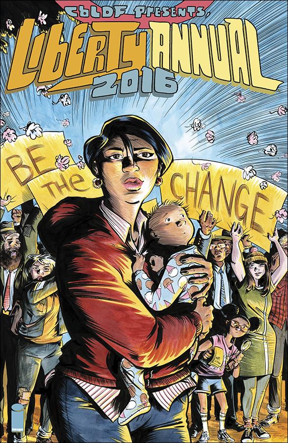 CBLDF Presents Liberty Annual issue 2016 Nate Powell Cover