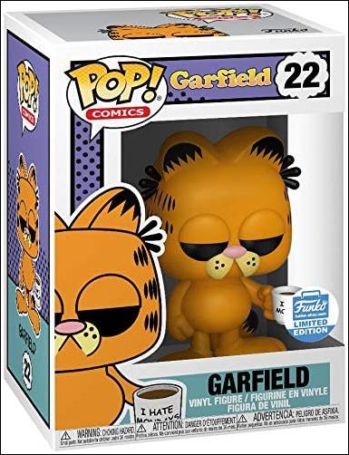 POP! Comics figure 22 Garfield (I Hate Mondays) Funko Shop Exclusive