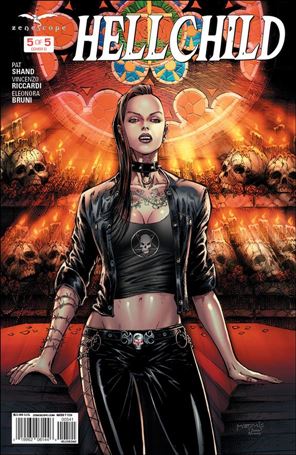 Hellchild issue 5-D Jason Metcalf Cover