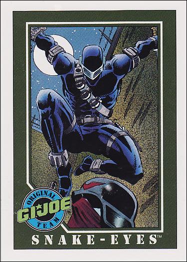G.I. Joe (Base Set) card 41 Snake-Eyes