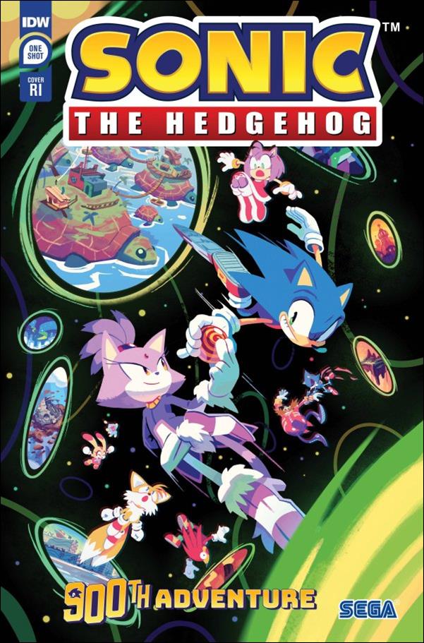 Sonic the Hedgehog: 900th Adventure issue 1-E Nathalie Fourdraine 1:10 Cover