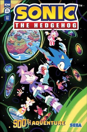Sonic the Hedgehog: 900th Adventure issue 1-E Nathalie Fourdraine 1:10 Cover