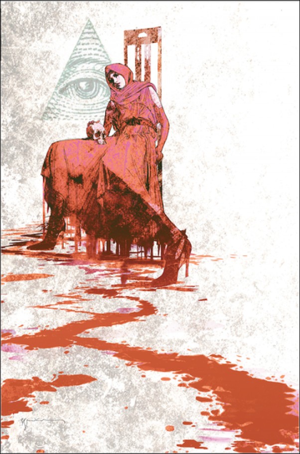 Department of Truth issue 8-E Bill Sienkiewicz Webstore Virgin Cover 1/500