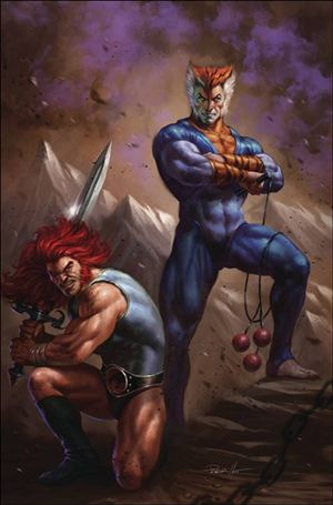 Thundercats (2024) issue 13-H Lucio Parrillo Foil Virgin Cardstock Cover