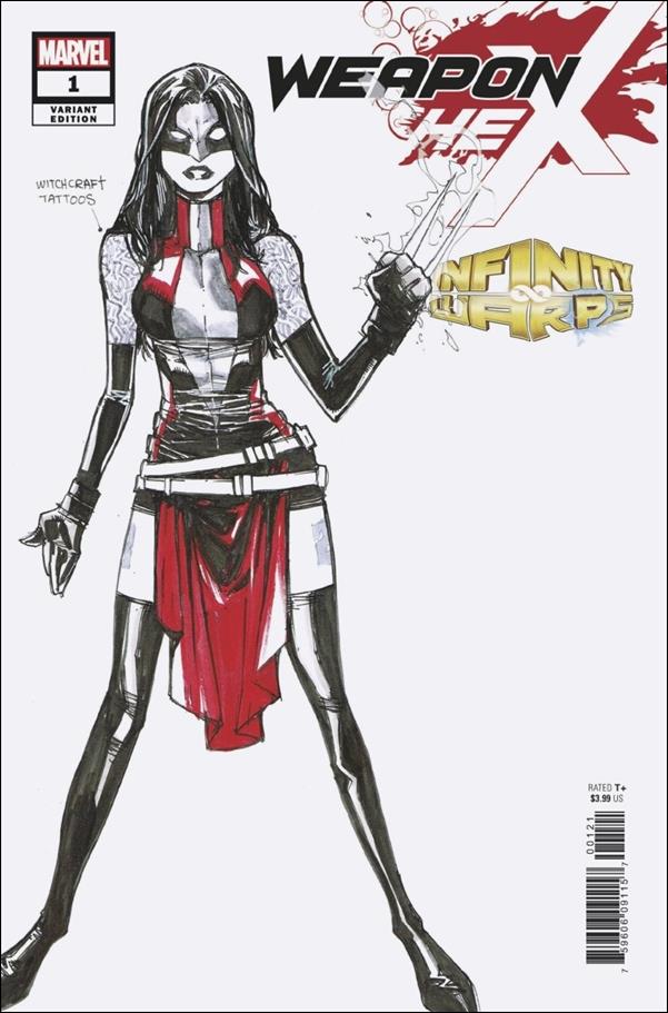 Infinity Wars: Weapon Hex issue 1-C Humberto Ramos 1:xx Design Cover