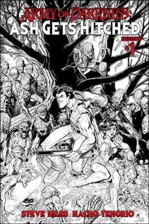 Army of Darkness: Ash Gets Hitched issue 1-I Nick Bradshaw 1:25 Black & White Cover