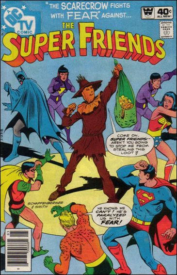 Super Friends (1976) issue 32-B Whitman Cover