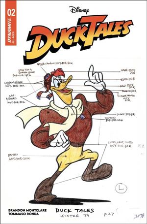 Ducktales (2024) issue 2-E Classic Character Art Cover