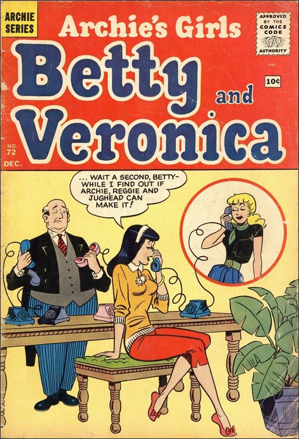 Archie's Girls Betty & Veronica issue 72