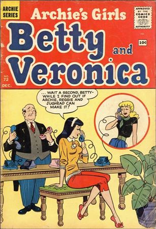 Archie's Girls Betty & Veronica issue 72
