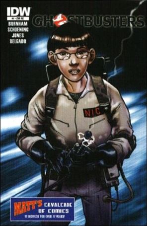 Ghostbusters (2011) issue 1-K Matt's Cavalcade of Comics Cover 1/500