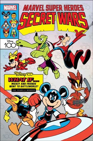 Amazing Spider-Man (2022) issue 37-C Paolo De Lorenzi Disney100 Secret Wars 1 Cover